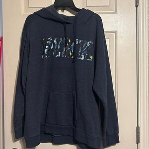 PINK Victoria's Secret Navy Hoodie